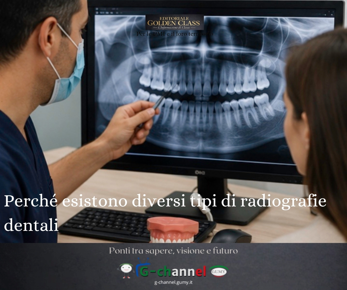 Perché esistono diversi tipi di radiografie dentali